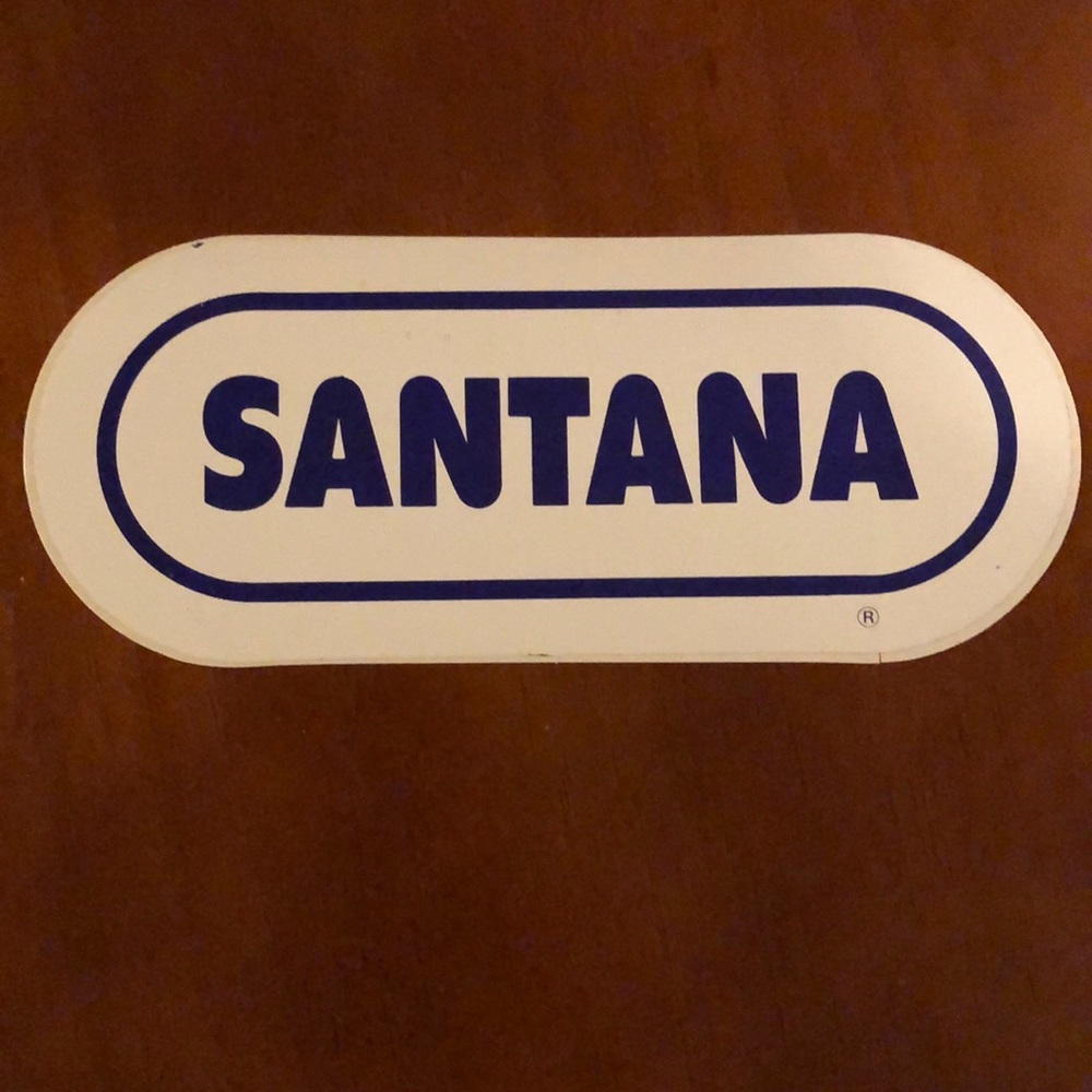 Vintage Santana Sticker